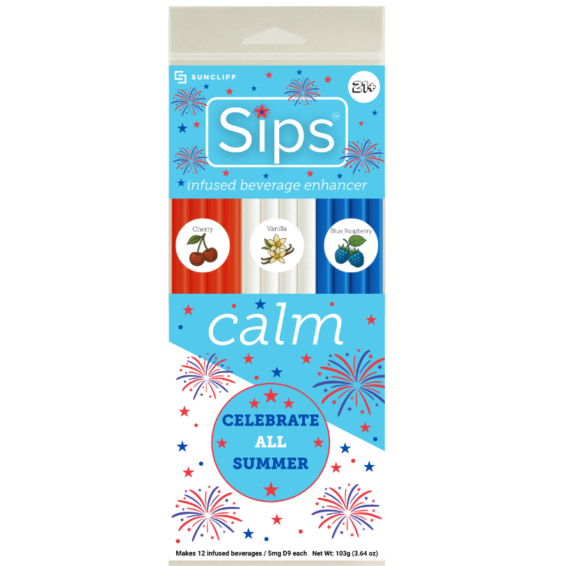 Suncliff SIPS Straws - Calm, Combo Pack