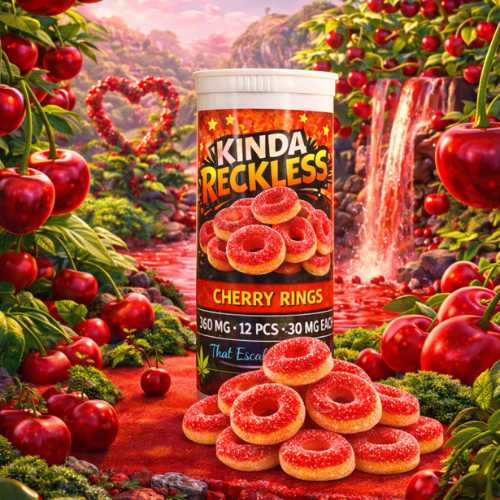 Kinda Reckless Cherry Gummy Rings