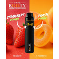 Roilty DUO — Strawberry Cough × Peach Ringz (Dual-Chamber 2g Vape)