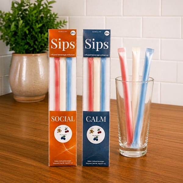 Suncliff SIPS Straws Sampler 3-Pack
