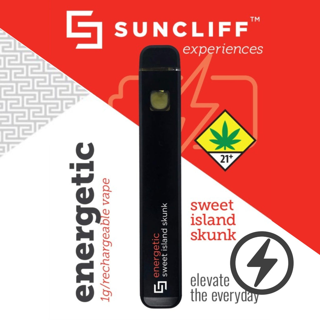 Suncliff “Energetic - Sweet Island Skunk” THCA Disposable Vape Pen