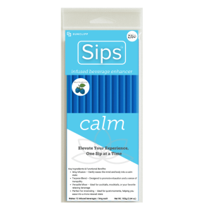 SIPS Calm Blue Raspberry