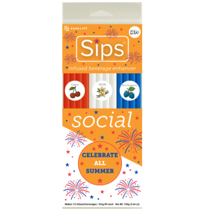 Suncliff SIPS Straws - Social, Combo Pack