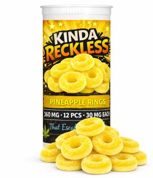 Kinda Reckless Pineapple Gummy Rings