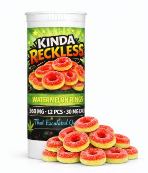 Kinda Reckless Watermelon Gummy Rings